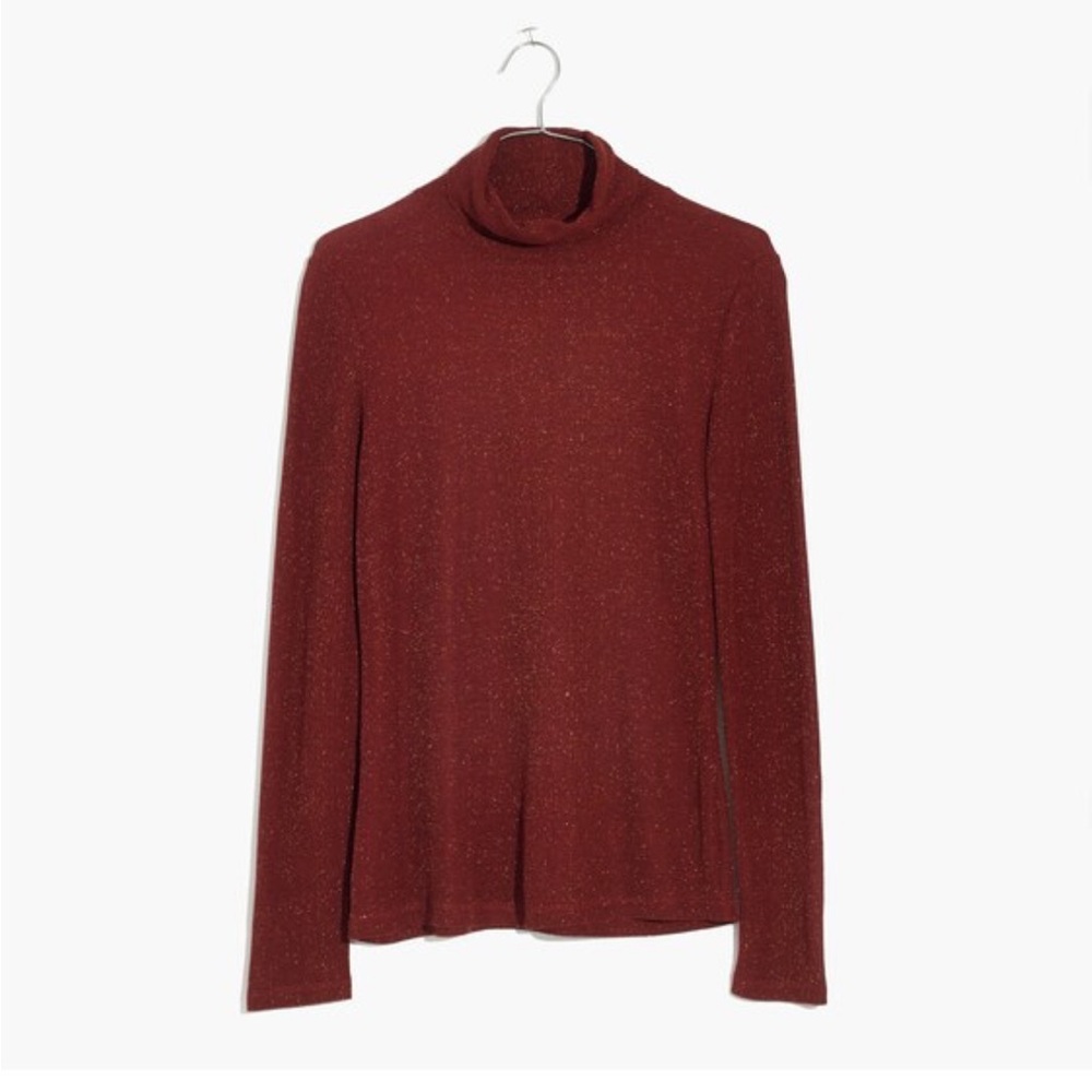 Madewell Night Sparkle Turtleneck